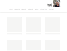 Tablet Screenshot of janetdane.com